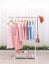 Adjustable Stainless Steel Clothes Rack 69-118cm Carousel 1
