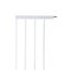 Levede Baby Safety Gate Adjustable Pet Stair Barrier 30cm Door Extension White Carousel 6