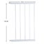 Levede Baby Safety Gate Adjustable Pet Stair Barrier 45cm Door Extension White Carousel 3