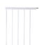 Levede Baby Safety Gate Adjustable Pet Stair Barrier 45cm Door Extension White Carousel 6