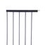 Levede Baby Safety Gate Adjustable Pet Stair Barrier 45cm Door Extension Black Carousel 5