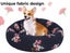Pawz Dog Calming Bed Washable Portable Round Kennel Navy S M L XL 2XL 3XL Carousel 9