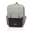 Babymel George Baby Nappy Backpack Unisex Diaper Bag Grey/Black Carousel 1