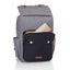 Babymel George Baby Nappy Backpack Unisex Diaper Bag Grey/Black Carousel 7