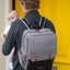 Babymel George Baby Nappy Backpack Unisex Diaper Bag Grey/Black Carousel 10