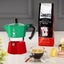 Bialetti Moka Express Italia >>> Stove-top CoffeeMaker. 6 Cup. Makes an Espresso Carousel 3