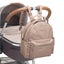 Babymel Lola Vegan Leather Nappy Backpack - Almond Carousel 6