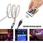 USB LED Strip Light 5M 16 Colours Bluetooth or Remote Carousel 6