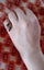 Stg Silver Marquee & Cz set Ring Carousel 3