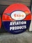 Esso Aviation Porcelain Enamel Sign Carousel 4