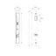 Yale Aria Optimum Hinged Door Lock - Arctic White Carousel 4