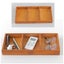 Wood Drawer Box 3 Compartments Arts Crafts Supplies *Local Buy* Carousel 5