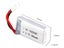 3.7V 380mAh White Li-Po Rechargeable Battery for Drone Carousel 4