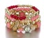 Fashionable Style Multi-layer Stretch Glass Bead Bracelet Carousel 1