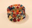 Colorful Fashionable Style Multi-layer Stretch Glass Bead Bracelet Carousel 1
