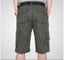 Cargo Short 1/2 Pants Outdoor Solid Color Work Short Multi-pocket Hiking Campin Carousel 4