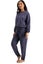 2 X Womens Jockey Life Terry Pant Trackie Loungewear Molten Midnight Carousel 2