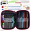 Crochet Hooks 100Pcs Set Weave Needles Accessories Kit *Local Clearance* Carousel 6
