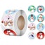 100-500pcs Christmas Gift Sealing Stickers 1 inch Thank you Love Design D CHK177 Carousel 2