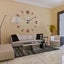 Brief Fashion Wall Clock For Living Room Design Acrylic Mirror Clocks Eur CHK177 Carousel 5