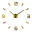 Brief Fashion Wall Clock For Living Room Design Acrylic Mirror Clocks Eur CHK177 Carousel 1
