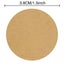 100/500Pcs Kraft Paper Stickers Round Blank Labels For Handmade Gift Tag CHK177 Carousel 8