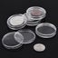 10 25Pc 21 22 23 25 26 27 28 45mm Transparent Round Coin Box Capsules Sto CHK177 Carousel 5
