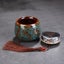 Color Ceramic Canister Memorial Pet Urn Seal Pot Big Keepsake Casket Porc CHK177 Carousel 9