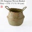 Seagrass Storage Basket Wicker Basket Work Rattan Hanging Planting Flower CHK177 Carousel 8