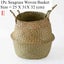 Seagrass Storage Basket Wicker Basket Work Rattan Hanging Planting Flower CHK177 Carousel 11