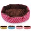 Dog Bed for Small Pet Bed Cute Doghouse Dot Printed Pet Mat Cat Bed Pet C CHK177 Carousel 2