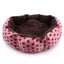 Dog Bed for Small Pet Bed Cute Doghouse Dot Printed Pet Mat Cat Bed Pet C CHK177 Carousel 3