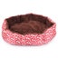Dog Bed for Small Pet Bed Cute Doghouse Dot Printed Pet Mat Cat Bed Pet C CHK177 Carousel 7