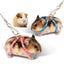 New Small Pet Adjustable Soft Harness Bird Parrot Mouse Hamster Ferrets R CHK177 Carousel 2
