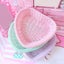 Love Heart Shape Basket Desktop Sweet Color Basket Photo Props for Home Storage Carousel 2