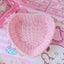 Love Heart Shape Basket Desktop Sweet Color Basket Photo Props for Home Storage Carousel 5