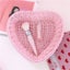 Love Heart Shape Basket Desktop Sweet Color Basket Photo Props for Home Storage Carousel 6