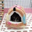 Hamster House Warm Soft Beds And Houses Rodent Cage Printed Hammock for R CHK177 Carousel 9
