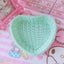 Love Heart Shape Basket Desktop Sweet Color Basket Photo Props for Home Storage Carousel 8
