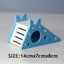 Assembled Hamster Slide Toy Guinea Pig Golden Bear Funny Breathable Hamst CHK177 Carousel 5
