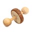 Cute Natural Wooden Rabbits Hamster Toys Pine Dumbells Unicycle Bell Roll CHK177 Carousel 10