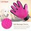 Pet Dog brush Glove finger cleaning Massage Glove for Pet cat Grooming co CHK177 Carousel 5