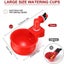 Automatic Chicken Drinker Quail Hanging Water Cup Nipple Drinking Bowls F CHK177 Carousel 9