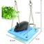 pet Hamster Toys Wooden Rainbow Bridge Seesaw Swing Toys Small Animal Act CHK177 Carousel 3