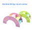 pet Hamster Toys Wooden Rainbow Bridge Seesaw Swing Toys Small Animal Act CHK177 Carousel 7
