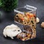 Hamster Rabbit Food Dispenser Feeder Plastic Clear Automatic Pet Feeder F CHK177 Carousel 6