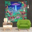 Psychedelic mushroom Home Decor Mandala Tapestry Wall Hanging kawaii Room CHK177 Carousel 6
