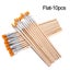 10Pcs/set DIY flat/tip Nylon Hair Wooden Handle Hook Line Pens Paint Brus CHK177 Carousel 1