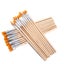 10Pcs/set DIY flat/tip Nylon Hair Wooden Handle Hook Line Pens Paint Brus CHK177 Carousel 8