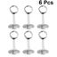6pcs Stainless Steel Wardrobe Rod Hanging Rail Closet Curtain Rod Support CHK177 Carousel 2